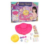 Kids Nail Art Kit, Pretend Nail Care Play Set for Girls Over 5, Quick Dry Bright Color ABS Manicure Set with Nail Dryer and Glitter, Complete DIY Nail Polish Toys for Creative Fun