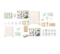 Kids Nature Explorer Set - Science Observation Microscope For Garden Learning Fun | Wood ABS Build with Interactive Viewing Features, Outdoor Study Activity Kit For Teen Student