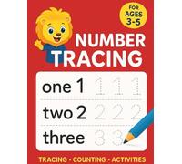 Kids Number Tracing Book