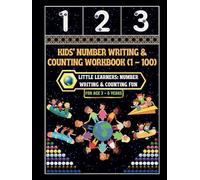 Kids' Number Writing & Counting Workbook (1-100): -Little Learners: Number Writing & Counting Fun