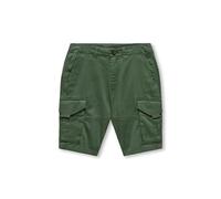 KIDS ONLY KOBMAXWELL Cargo Short PNT Noos Pantalones Cortos, Myrtle, 170 para Niños