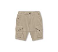KIDS ONLY KOBMAXWELL Cargo Short PNT Noos Pantalones Cortos, White Pepper, 176 para Niños