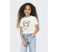 Kids Only Kogkita Life Sylvia S/S Girl Top Cs Jrs 9A - 10A Blanco