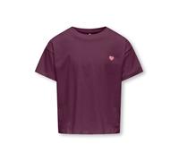 Kids Only Kogmaiken Life Cropheart Ss Top Jrs Noos 7 - 8A Violeta