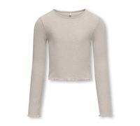 Kids Only Kognella L/S O-Neck Top Jrs Noos 7A - 8A Beige