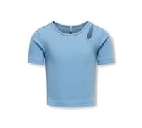 Kids Only Kognessa Life Ss Cutout Top Box Jrs Noos 15313690 7 - 8A Azul