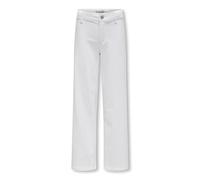 KIDS ONLY Kogsylvie Clean Wide Leg White PIM Noos, Blanco, 10 años Mujeres