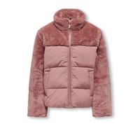 Kids Only Kogwanja Fur Puffer Mix Coat Otw 7A Rosa