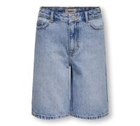 KIDS ONLY Pantalones cortos vaqueros anchos y largos. Color Azul Denim