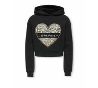 KIDS ONLY Sudadera con capucha. Color Negro