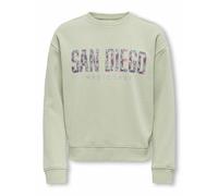 KIDS ONLY Sudadera con cuello redondo. Color Caqui Claro