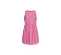 Kids Only Vestido de niña con detalle en cuello, sin mangas y ceñido en cintura.. Rosa 12 Años (152)