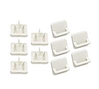 Kids Outlet - Protectores de enchufes eléctricos a prueba de niños, seguro y reutilizable, protección para bebés