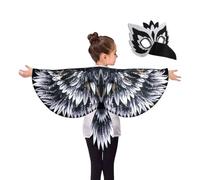 Kids Owl Costume - Bird Wings Dress Up Set for Halloween