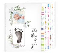 Kids Photo Albums - Cute Pregnancy Photo Book, 11.49 Inches Keepsake Book with Memo Space, Premium Acid-Less Paper, Protective Hardcover, for Boys Girls Family New Year Memorial Home