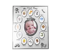 Kids Photo Frame My First Year Baby Gift Kids Birthday Gift Home Family Decoration Ornaments 12 Months Picture Frame