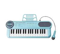 Kids Piano Keyboard Toy, Adjustable Micrófono Game, 18 pulgadas Electric Piano with Fun Features, Music Instrument with Learning Function, Family Entertainment Creative Design Musical Supplies