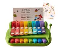 Kids Piano Xylophone, Educational 8 Key Sensory, Music Learning Toy, | Incluye kids piano xilófono, sensor educativo de 8 claves, música learning toy, safe handling, and versátil use for playful