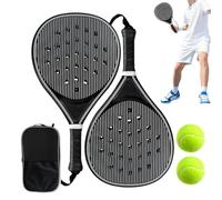 Kids Pickleball Paddle | Carbon Fiber Portable Non-Slip Ergonomic Paddle, Outdoor Pickleball | Durablity Grip for Women Men Adults Sports Games Practice Beach Park Garden School Vacation