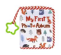 Kids Picture Album - Soft Cloth Picture Album | Best Photo Album For Toddler | First Year Memories Album Book For Bedroom, Living Room, Children's Room, Bookshelf, & Bedside Table
