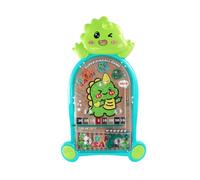 Kids Pinball Machine, Dinosaur Pinball Game, Handheld Puzzle Toy, Rolling Maze Design, Ideal for Children, Early Learning, Travel Play, Indoor Fun, 7.09x3.15x11.81 Inches