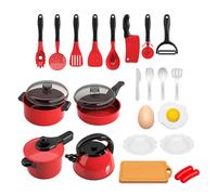 Kids Play Kitchen Toys 24 Pack Children's Baking Cooking Set