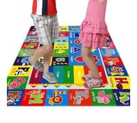 Kids Play Mat Carpet - Large ABC Activity Rug for Learning Fun | Soft Fabric Material with Interactive Alphabet Design, Extra Wide Floor Cover for Bedroom Classroom Nursery Playroom Use