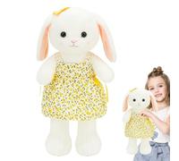Kids Plush Bunny, Stuffed Animal Bunny Doll, Soft Cushion Pillow, Easter Ornament, Ideal for Living Room, Girlfriend, Wife Present, PP Cotton, 15.75/21.65 In.