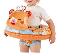 Kids Pool Float, Inflatable Water Raft, Cartoon Capybara Design, Kids Swimming Float, Cute Inflatable Swim Ring for Bath Beach Tub Shower Summer Outdoor Play Girl Boy