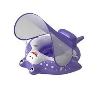 Kids Pool Float | Inflating Water Sports Equipment - Kids Pool Float with Anti-Rollover Tail - for 6-36 Months Boys Girls Young Children Outdoor Water Sports Backyard Vacation