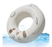 Kids Pool Float, Lake Swim Ring, Press Inflate with Sturdy Material