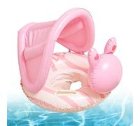 Kids Pool Float - PVC, Inflatable Swimming Ring Seat, Sunshade Canopy | Swim Ring, Pool Rings, Water Lounger Seat, Safety Buoy, Vacation Travel Resort Beach Water Backyard