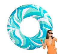 Kids Pool Float Ring - Water Print Design Kids Floats For Pool