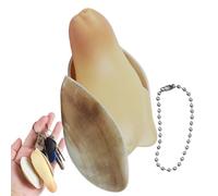 Kids Pool Toys, Water Sprinkler Clam Squirter, 9x4x4cm/3.54x1.57x1.57 Inches Interactive Prank Toy Portable for Family Fun, Toddler Games Outdoor Garden Lawn Beach