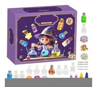 Kids Potion Kits, Magic Craft Set, Witch Potion Bottles, Interactive Educational Toy, Sturdy, Hands On Learning Fun, Ideal for Halloween, Preschool, Classroom, Indoor Play, Home