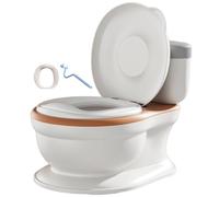 Kids Potty Training Toilet | Kids Bathroom Training Aid | Easy Clean Kids Toilet | Realistic Children's Toilet, All-Around Safety Potty's Tool, Durable Potty Training Toilet, Splashproof Potty for To