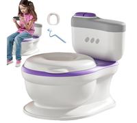Kids Potty Training Toilet | Kids Bathroom Training Aid | Easy Clean Kids Toilet | Realistic Children's Toilet, All-Around Safety Potty's Tool, Durable Potty Training Toilet, Splashproof Potty for To