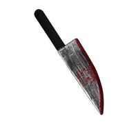 Kids Prank Props - Realistic Bloody Knife Prop | 11.8 Inch Simulation Realistic Looking Fake Cutter Toy | Craftsmanship Party Props Costume Accessories, Horror Prank Toy , Party Supplies Favors