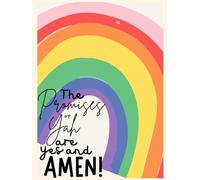 Kids Prayer Journal: The Promises of Yah Are Yes and Amen | Christian Journal for Kids | Wide Ruled Notebook | 145 Pages | Faith-Based Writing Book: Conversations with God