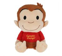 KIDS PREFERRED Curious George Cuteeze - Mono de peluche con diseo de animal, bonito regalo de peluche para bebs y nios pequeos y nias, 25 pu