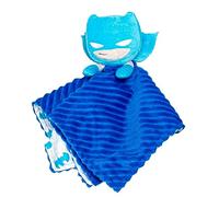 Kids Preferred DC Comics The Batman Lovey - Manta de Seguridad, Suave y abrazable, Caballero Oscuro, Juguete Adorable para bebés y bebés, niños y niñas, Manta Texturizada con Logotipo de Batman