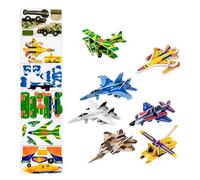 Kids Puzzles - 13x7.5x0.25cm Educational Cartoon Animal Jigsaw Toys, 3D DIY and Jungle Animal Puzzle Game, Creative Art Craft Puzzle Toy For Home Kindergarten Birthday