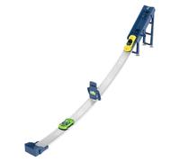 Kids Race Track - Playset de juguete de rampa para autos, lanzador de catapulto deslizante | Juego de actividades educativas con 2 mini autos, juguete de acrobacias para niños pequeños, niñas de cumpl