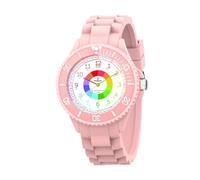 Kids Reloj de Aprendizaje Infantil Niño Niña,Relojes para Niña, Analógico Reloj de Pulsera Aprendiendo Relojes,Time Teacher para Niñas, Movida de Cuarzo,Impermeable 3ATM