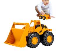 Kids Ride On Digger - ABS 20,5 x 17 x 10 cm Construcción Vehicle Size | Inertia Driving Excavator Toy Truck | Big Construction Digger Vehicle Toy Playset For Children Learning Coordination In Indoor