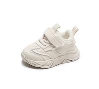 Kids Running Trainers Girls Lace up Sports Shoes Teen Girl Sneakers Breathable Soft No-Slip Mesh Upper Non-Slip Thick Chunky Sole Platform Walking Tennis Shoes for Little/Big Kids