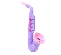 Kids Saxofón Toy, Musical Instrument Toy, Early Education Sound Play Sax, Realistic Mini Saxofón Simulation Instrument Kids Learning Music Gift Party Role Play Performance Fun Educational Use