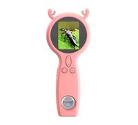Kids Science - Microscopio de aumento de 500X con cámara, pantalla de 2 pulgadas, microscopio de mano para estudio de naturaleza, digital para niños