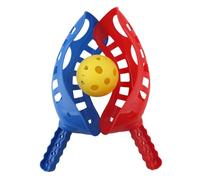 Kids Scoop Ball - Throwing Catching Toy, Portable Sports Set, Durable Lightweight Design, Coordination Development Feature | Interactive Toss Play Equipment Outdoor Activity Game Beach Lawn Fun Kit
