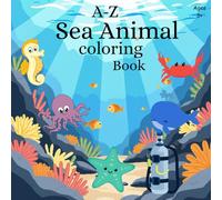 Kids Sea Animals Coloring Book